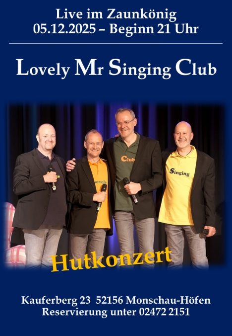 2025_10_04_Plakat Auftritt 05.12.2025 Zaunkönig